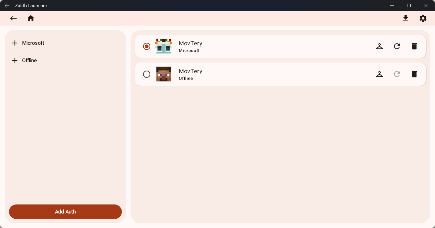 Offline Account Created